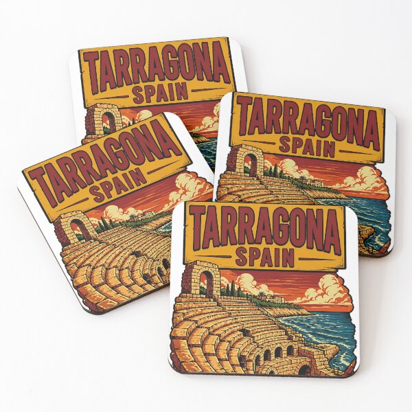 Item preview, Tarragona Spain Vintage Travel Tourism designed and sold by TravelersGems.