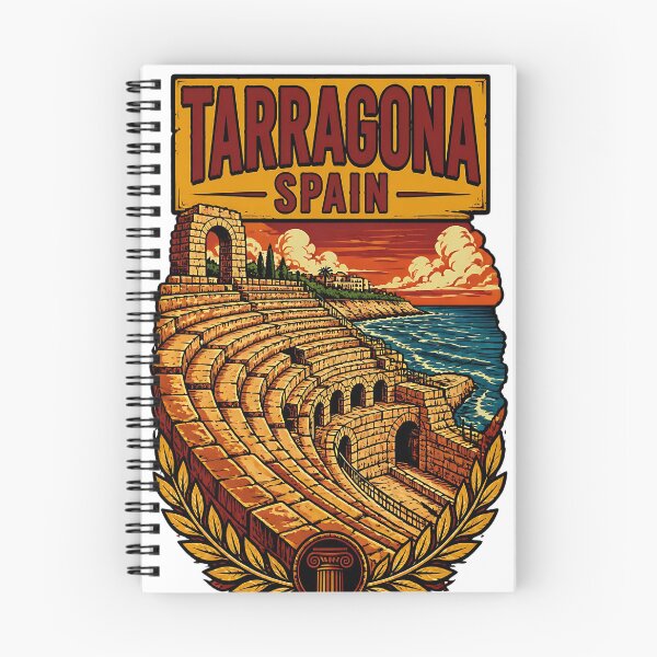 Item preview, Tarragona Spain Vintage Travel Tourism designed and sold by TravelersGems.