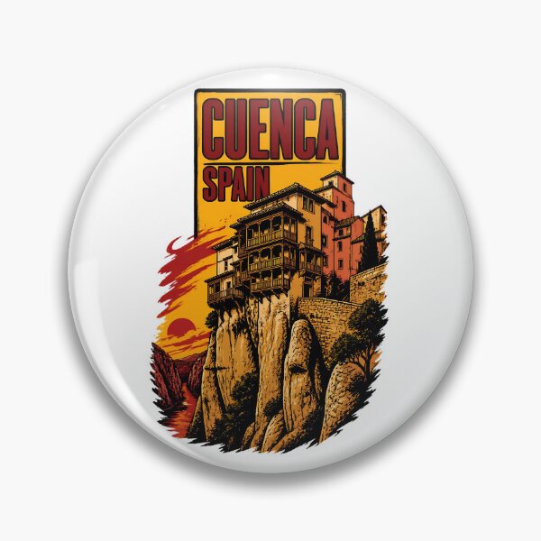 Item preview, Cuenca Spain Vintage Travel Tourism designed and sold by TravelersGems.