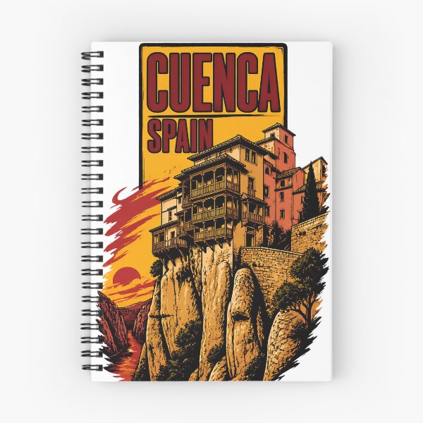 Item preview, Cuenca Spain Vintage Travel Tourism designed and sold by TravelersGems.