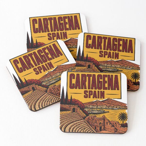 Item preview, Cartagena Spain Vintage Travel Tourism designed and sold by TravelersGems.