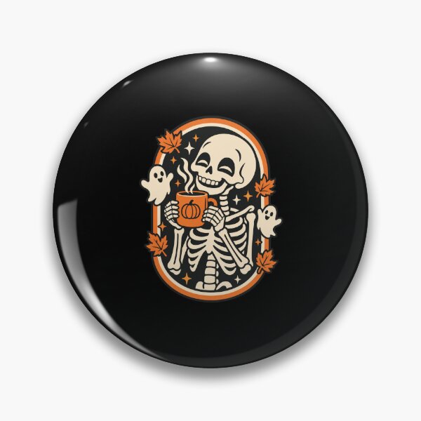 Item preview, Cute Skeleton Coffee Graphic Cozy Fall Latte designed and sold by Ridaelb.