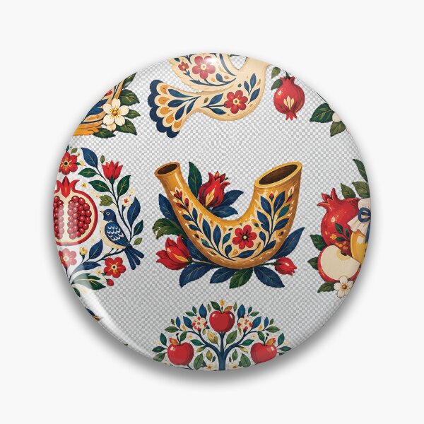 Item preview, Rosh Hashanah Honey Pomegranate Collection designed and sold by Gold Turtle  Lina.