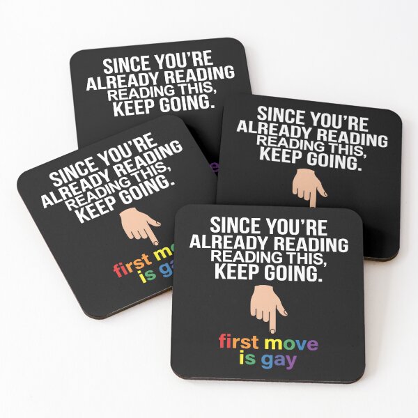 Item preview, first move is gay designed and sold by nnnememtw.