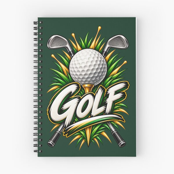 Item preview, Golf Splash – Bold Green & Gold Sports Graphic designed and sold by HO•Designs.