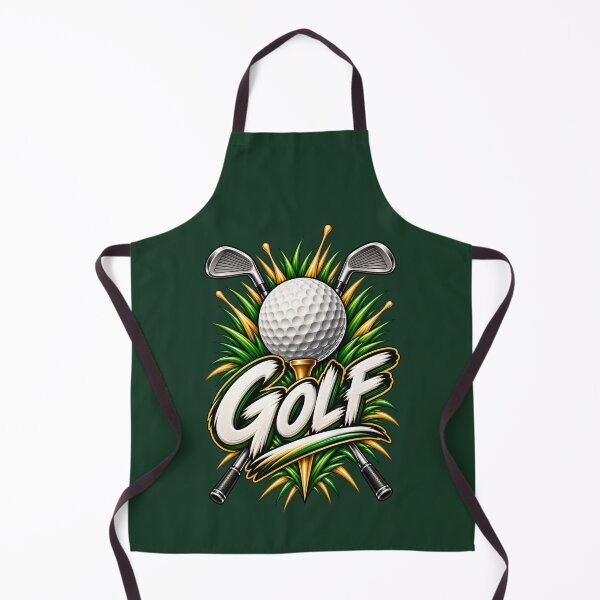 Item preview, Golf Splash – Bold Green & Gold Sports Graphic designed and sold by HO•Designs.