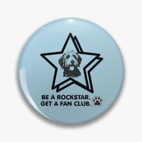 Item preview, Be a Rockstar - Dog lover humor designed and sold by 247DesignStudio.