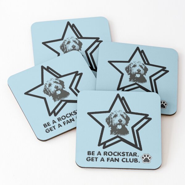 Item preview, Be a Rockstar - Dog lover humor designed and sold by 247DesignStudio.