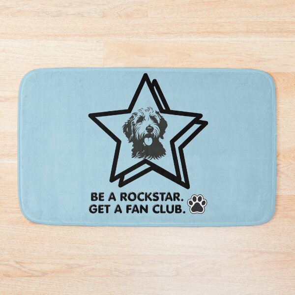 Item preview, Be a Rockstar - Dog lover humor designed and sold by 247DesignStudio.