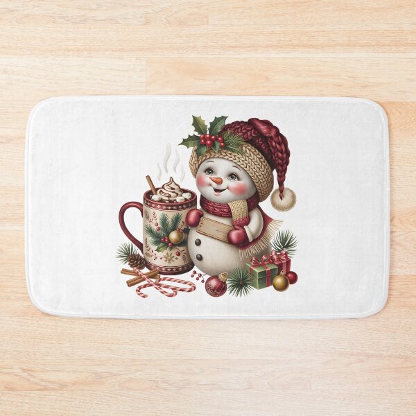 Item preview, Snowman with Hot Cocoa designed and sold by jkrphoto.