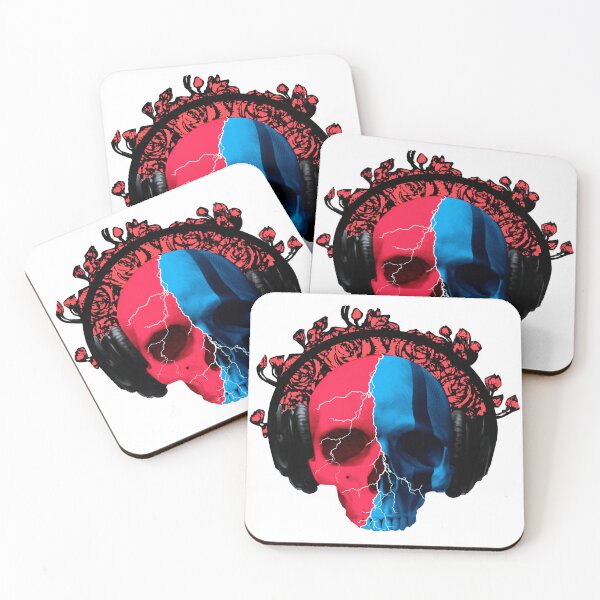 Item preview, Lightning Skull Street Art designed and sold by Psilly Guse.