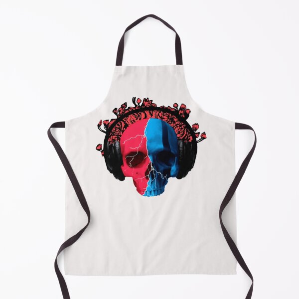 Item preview, Lightning Skull Street Art designed and sold by Psilly Guse.