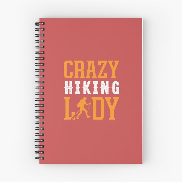 Item preview, Crazy Hiking Lady, Gift Shirt For Women designed and sold by MalwasBasket.