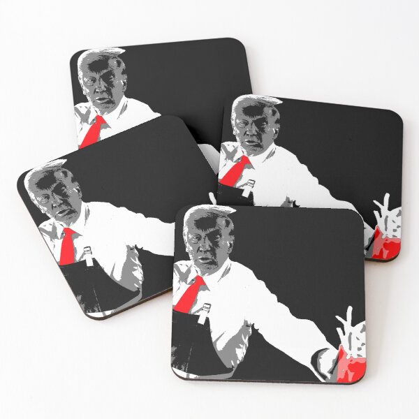 Item preview, Trump Serving Fries Political Pop Art designed and sold by Psilly Guse.