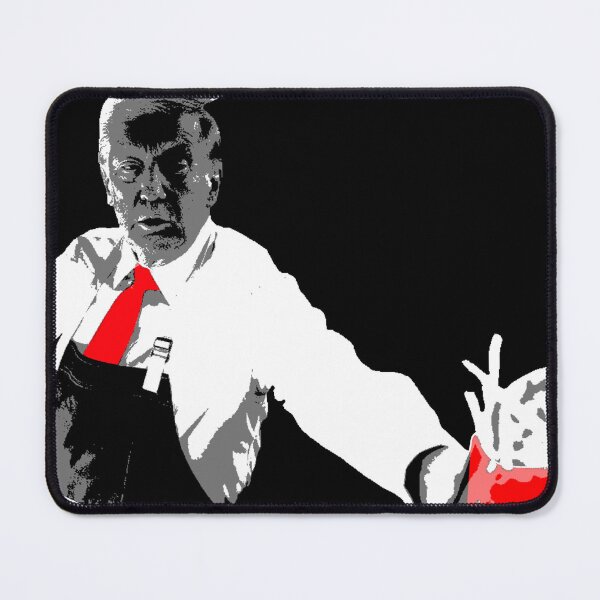 Item preview, Trump Serving Fries Political Pop Art designed and sold by Psilly Guse.
