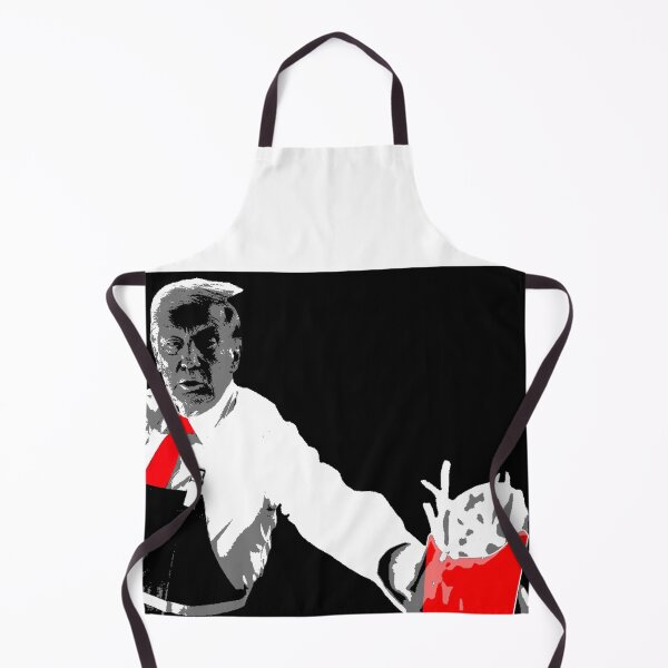 Item preview, Trump Serving Fries Political Pop Art designed and sold by Psilly Guse.