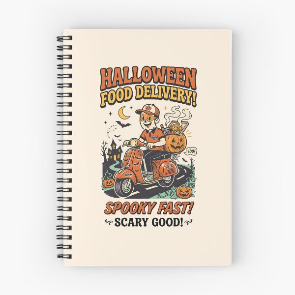 Item preview, Spooky fast, scary good! - Halloween for food delivery designed and sold by ParadoxParadox.