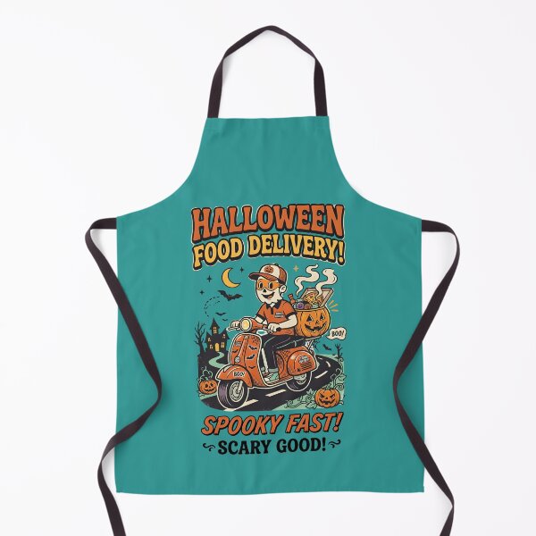 Item preview, Spooky fast, scary good! - Halloween for food delivery designed and sold by ParadoxParadox.