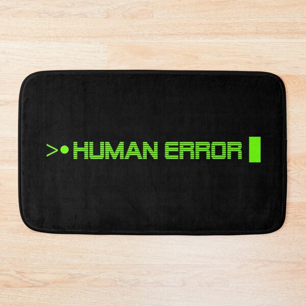Item preview, Human Error — Modern Survival Humor-Human State Collection designed and sold by N72 Heritage.
