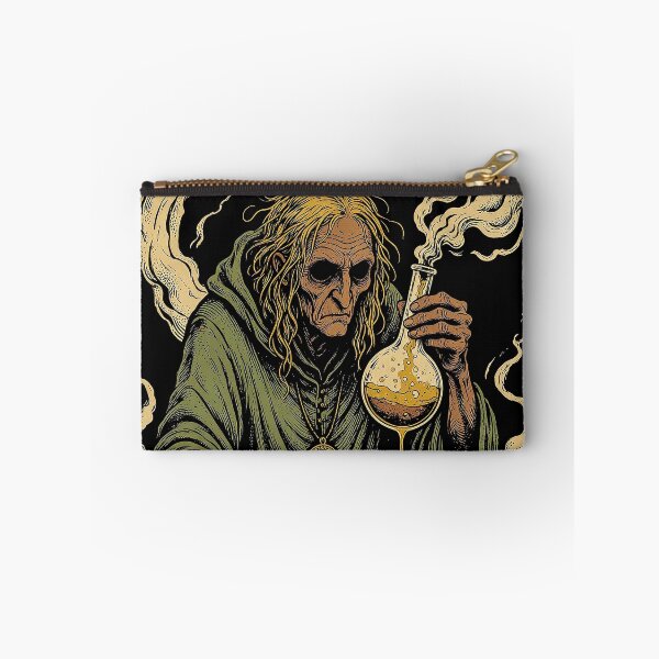 Item preview, Alchemist With Smoking Flask Print designed and sold by The Mellonaire.