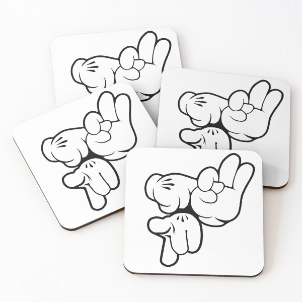 Item preview, Cartoon Hands Flip Off Street Art designed and sold by Psilly Guse.