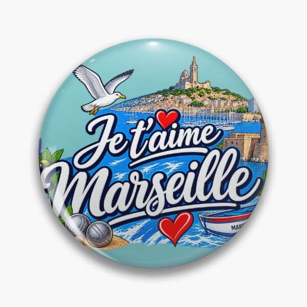 Item preview, I love you Marseille – Women's clothing and accessories Marseille designed and sold by POP FACTORY.
