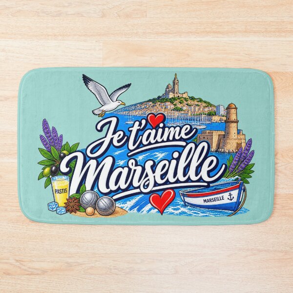 Item preview, I love you Marseille – Women's clothing and accessories Marseille designed and sold by POP FACTORY.