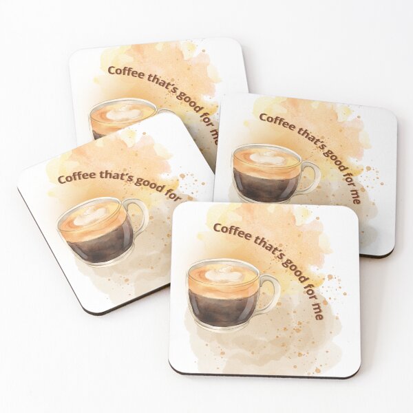 Item preview, Coffee that’s good for me designed and sold by re2m.