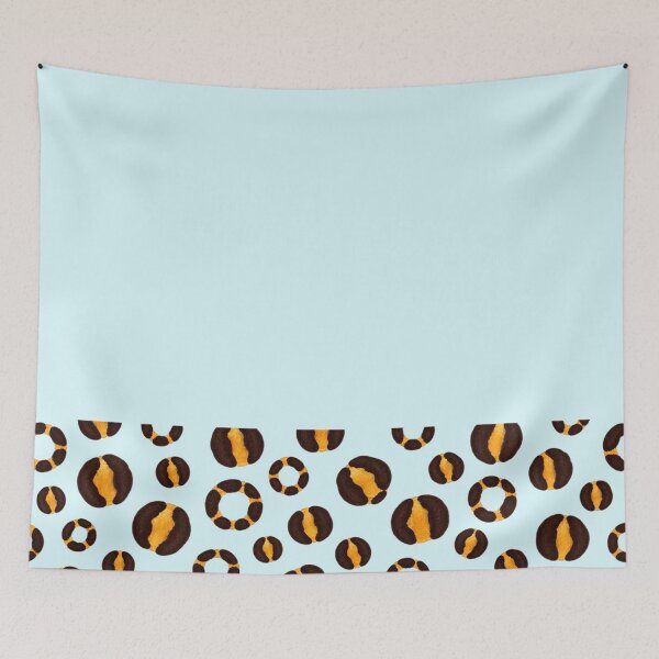 Item preview, Golden Brown Leopard Rings – Boho Wild Pattern  designed and sold by annenambiro.
