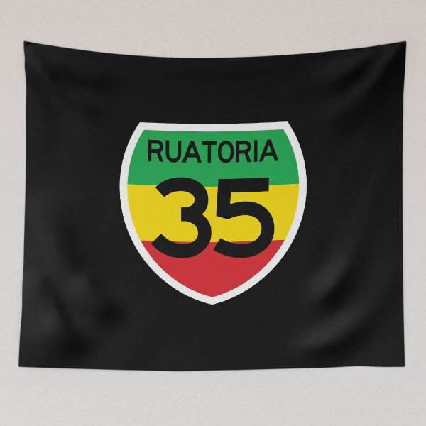 Aperçu de l'œuvre Route 35 de Ruatoria - Rasta créée et vendue par MY NEW ZEALAND.
