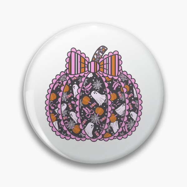 Item preview, Coquette halloween scallop pumpkin designed and sold by stellacreates.