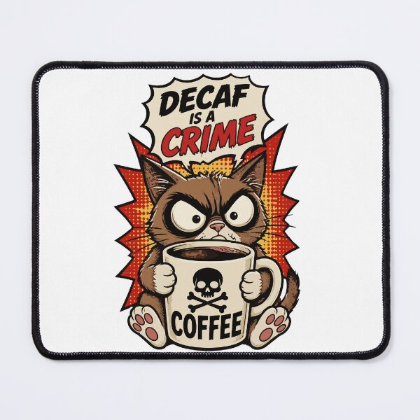 Item preview, Decaf is a crime designed and sold by After De Moment.