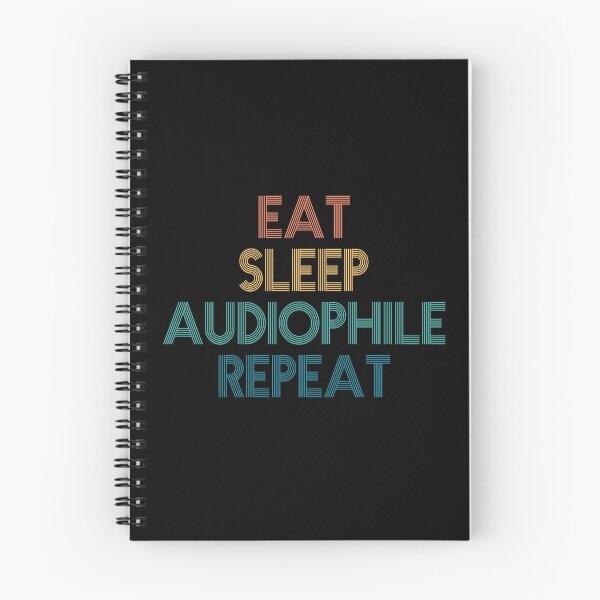 Item preview, Eat Sleep Audiophile Repeat - Gift For Audiophile Fans designed and sold by kindxinn.