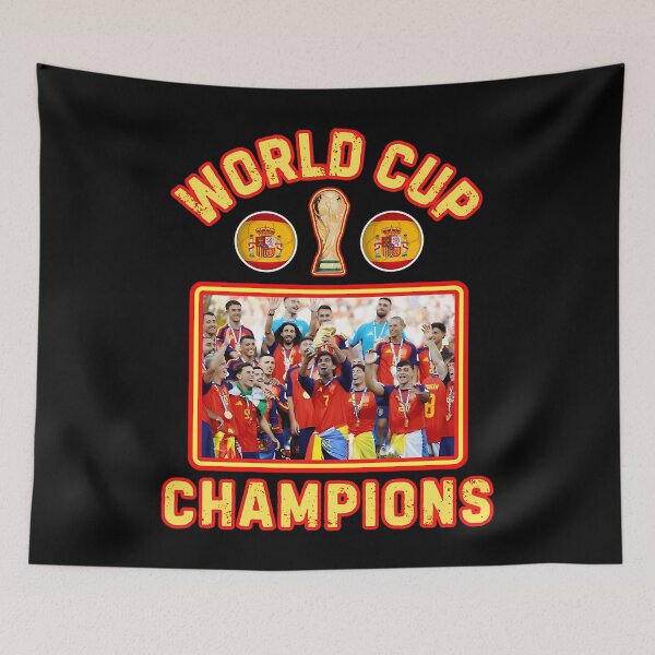 Item preview, Spain World Cup Champion designed and sold by PerryAshh.
