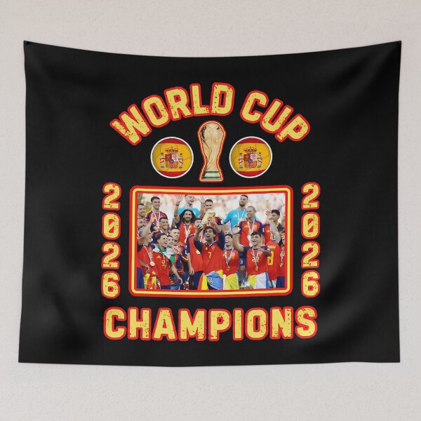 Item preview, Spain World Cup Champion 2026 designed and sold by PerryAshh.
