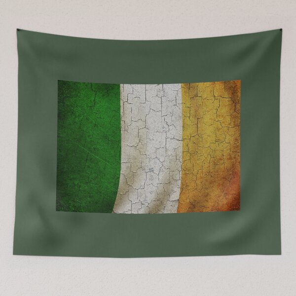 Item preview, Cracked Ireland flag designed and sold by steveball.