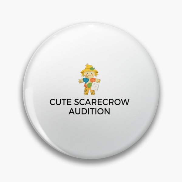 Item preview, Cute Scarecrow Audition - Kawaii Fall Scarecrow Sticker designed and sold by ismai6.