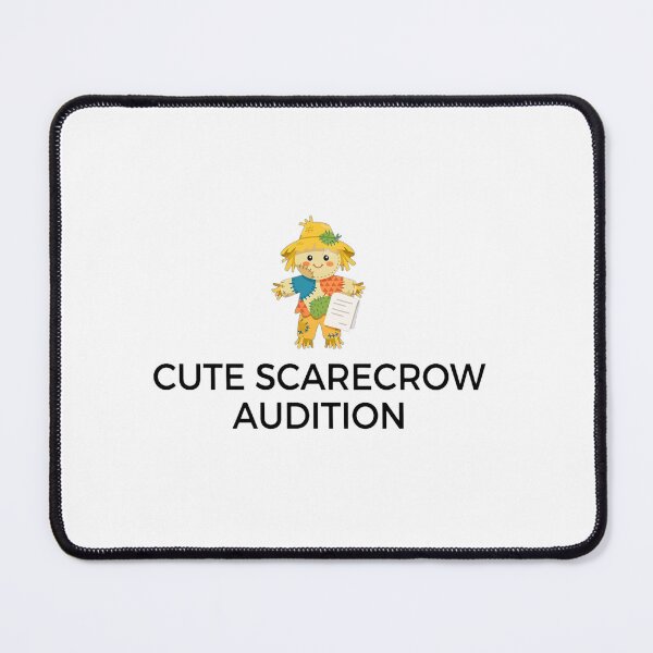 Item preview, Cute Scarecrow Audition - Kawaii Fall Scarecrow Sticker designed and sold by ismai6.