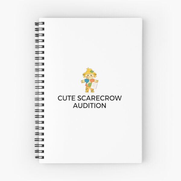 Aperçu de l'œuvre Audition d'épouvantail mignon - Autocollant épouvantail d'automne kawaii créée et vendue par ismai6.