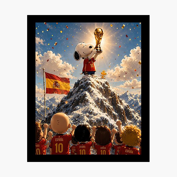 Item preview, Snoopy -Spain-2026-World-Cup designed and sold by PerryAshh.
