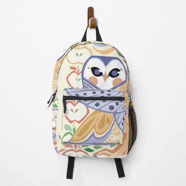 Item preview, Tyto Alba Barn Owls Folk Art Illustration designed and sold by DesignByUmza.