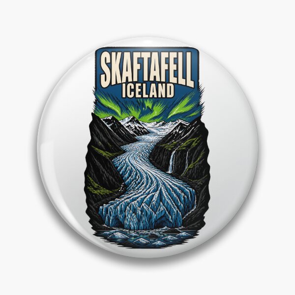 Item preview, Skaftafell Iceland Vintage Travel Tourism designed and sold by TravelersGems.