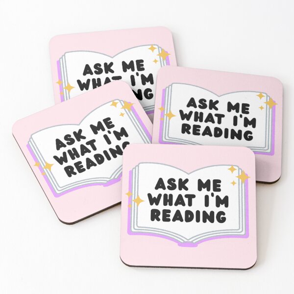 Item preview, Ask Me What I'm Reading designed and sold by Sadndnboi Library.