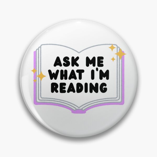 Item preview, Ask Me What I'm Reading designed and sold by Sadndnboi Library.