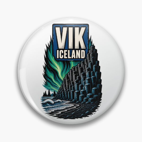 Item preview, Vik Iceland Vintage Travel Tourism designed and sold by TravelersGems.