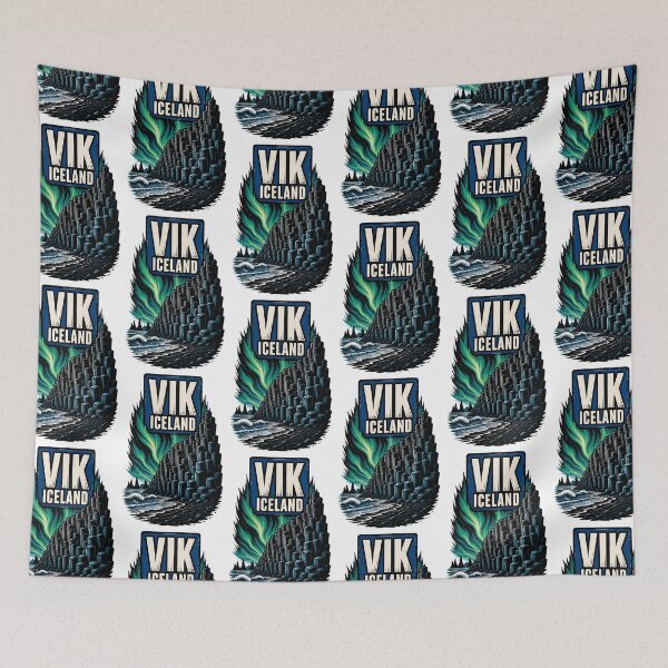 Item preview, Vik Iceland Vintage Travel Tourism designed and sold by TravelersGems.