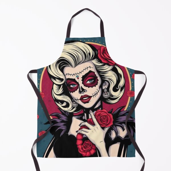 Item preview, Día de los Muertos Marilyn Monroe designed and sold by bubblevixen.