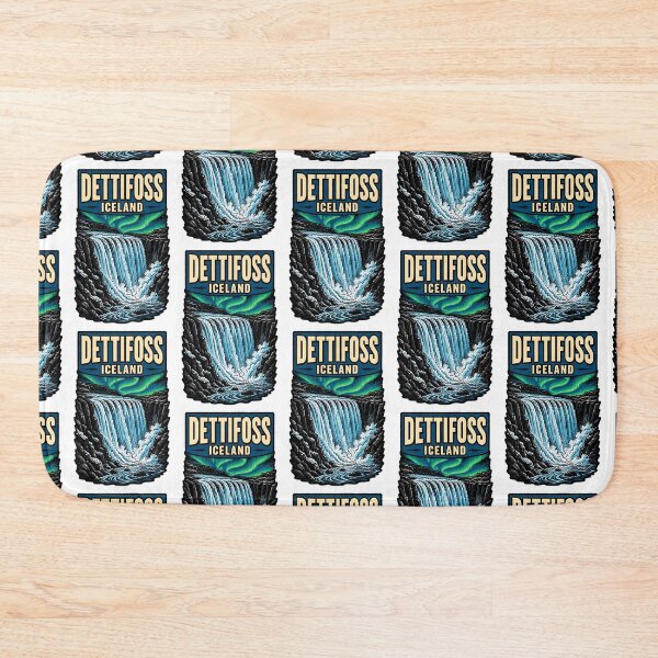 Item preview, Dettifoss Iceland Vintage Travel Tourism designed and sold by TravelersGems.
