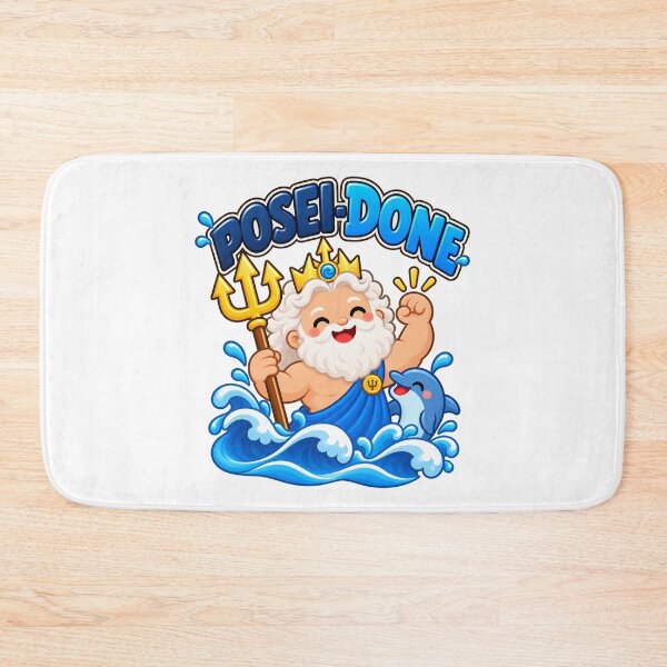 Item preview, Posei-Done Cute Poseidon Mythology Pun designed and sold by Enoch-creator.