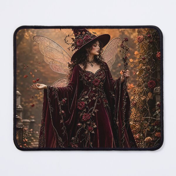 Item preview, Autumn Rose Witch Fairy Enchantment designed and sold by Storybook Botanica.